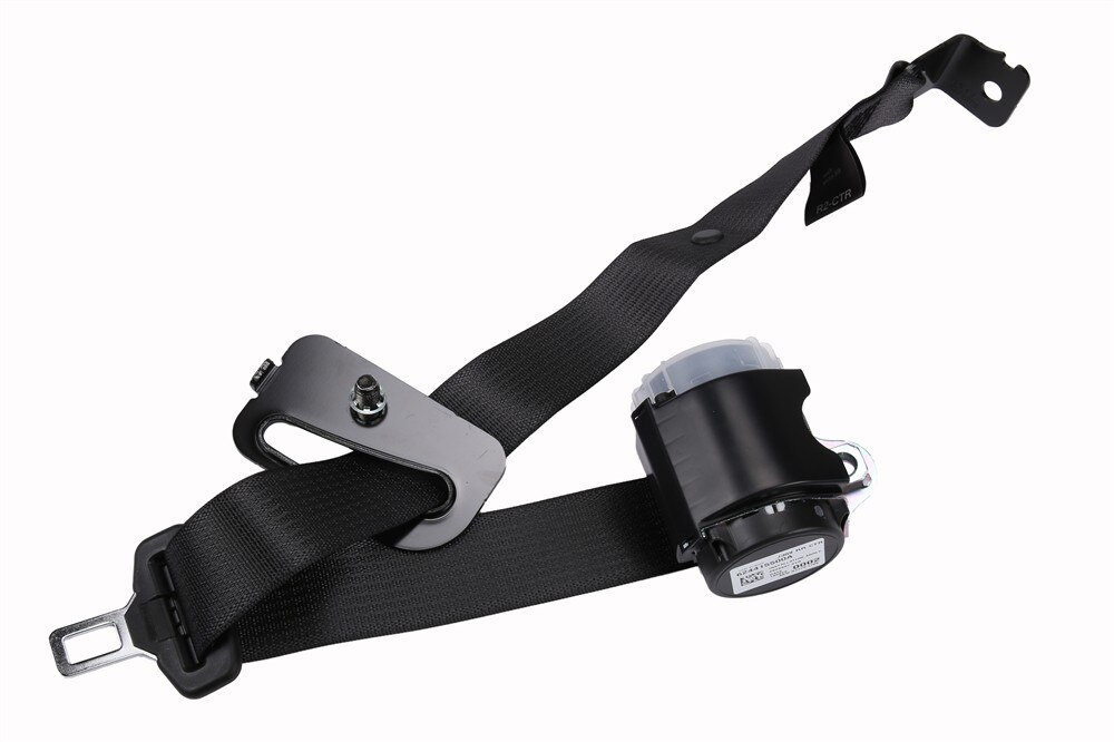 GM Genuine Parts Jet Black Rear Center Seat Belt with Retractor