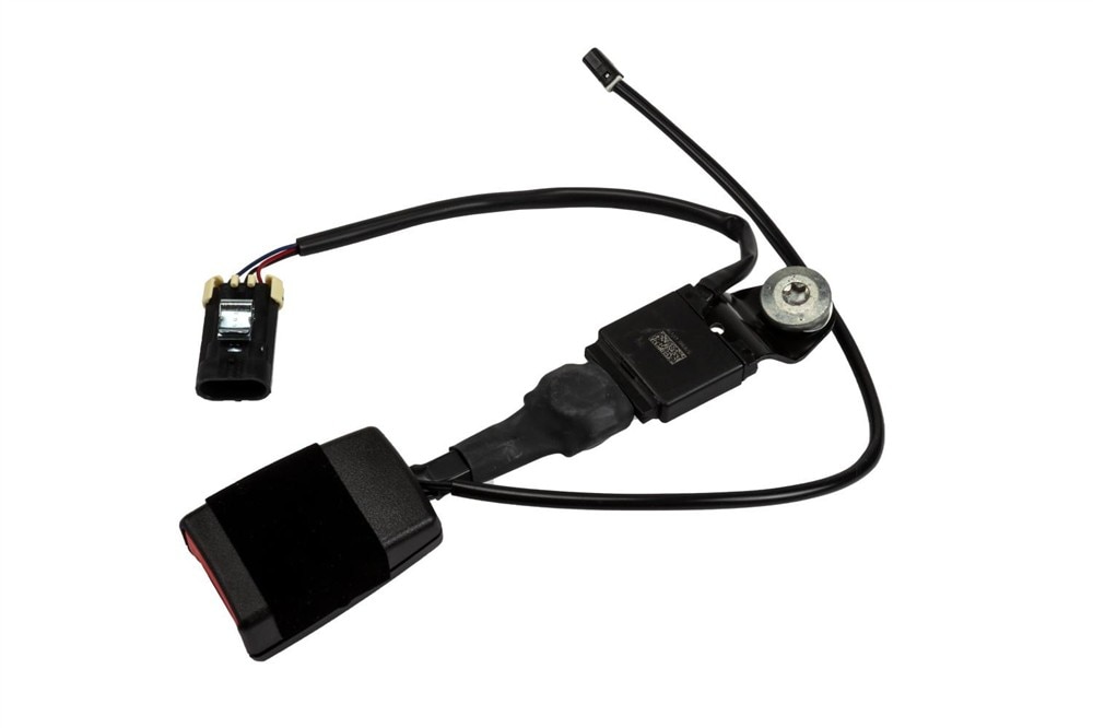 GM Genuine Parts Ebony Passenger Seat Belt with Buckle