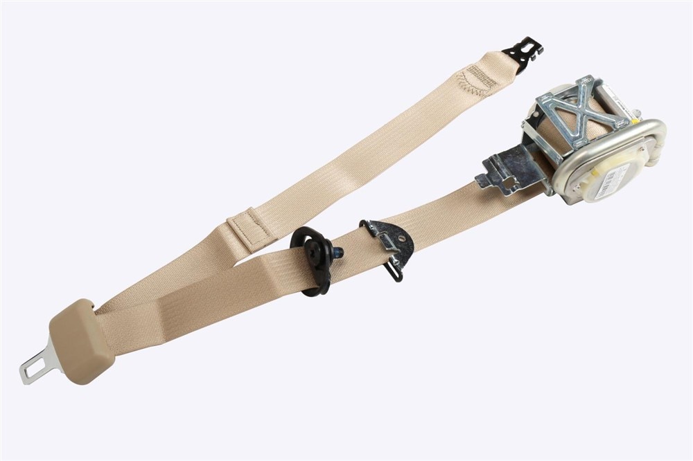 GM Genuine Parts Cashmere Driver Seat Belt with Retractor and Pre-Tensioner