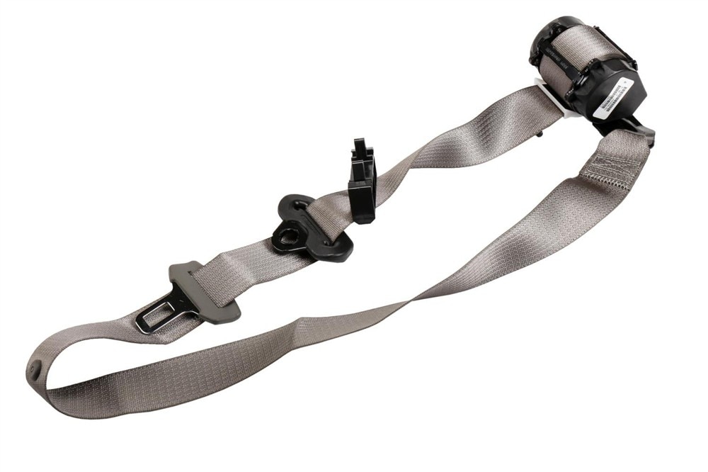 GM Genuine Parts Pewter Passenger Seat Belt with Retractor