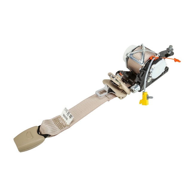 GM Genuine Parts Neutral Passenger Seat Belt with Retractor and Pre-Tensioner