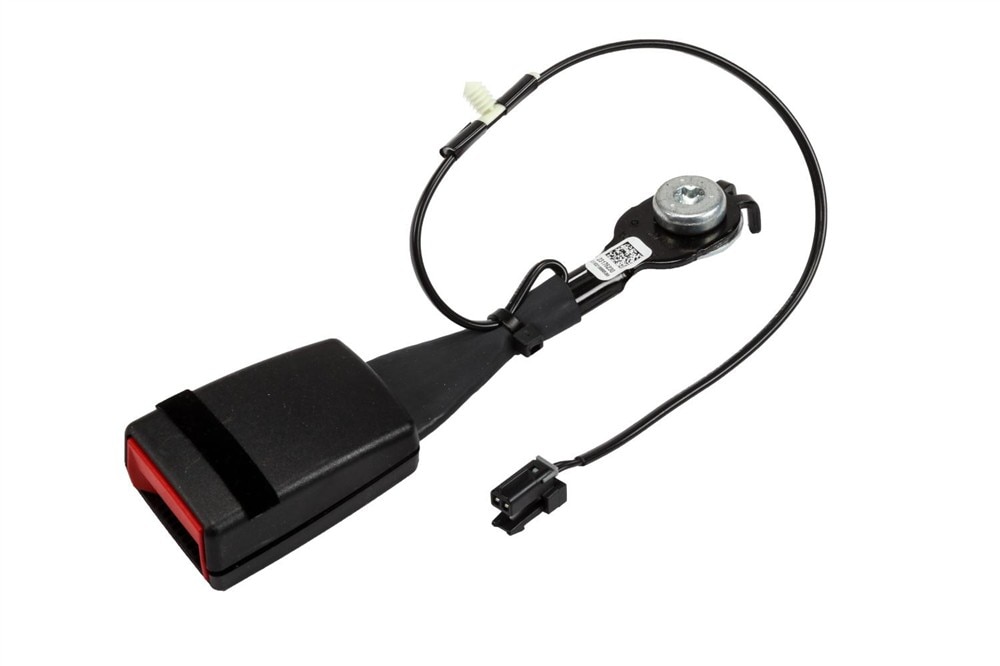 GM Genuine Parts Driver Seat Belt Buckle in Jet Black with Bolt