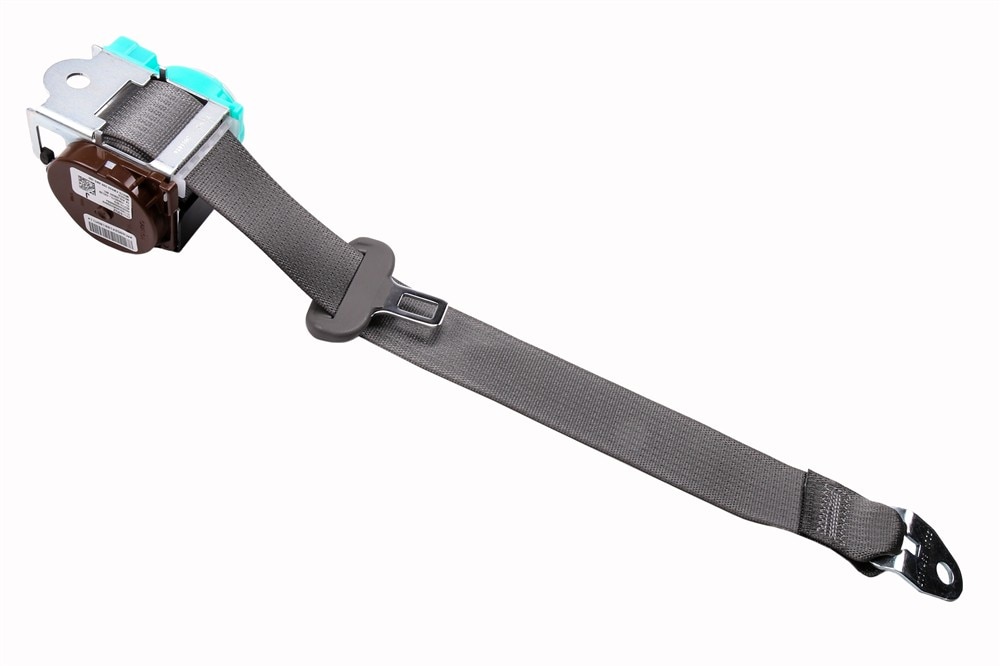 GM Genuine Parts Dark Titanium Rear Center Seat Belt with Retractor