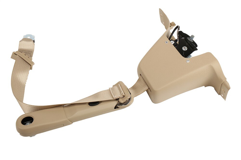 GM Genuine Parts Light Cashmere Driver Seat Belt with Retractor and Pre-Tensioner