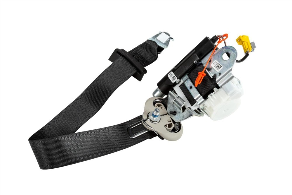 GM Genuine Parts Ebony Driver Seat Belt with Retractor and Pre-Tensioner