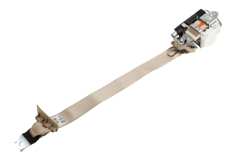 GM Genuine Parts Light Cashmere Driver Seat Belt with Retractor and Pre-Tensioner