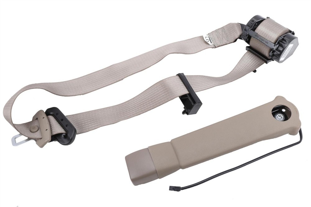 GM Genuine Parts Medium Neutral Driver Seat Belt with Buckle and Retractor