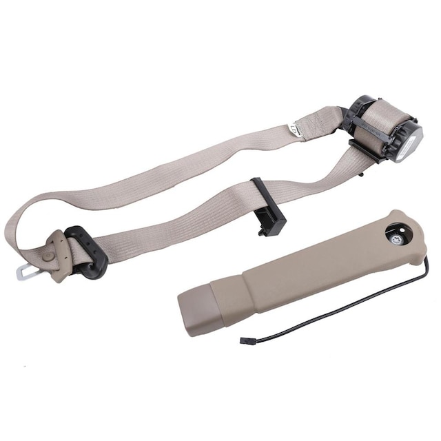 GM Genuine Parts Medium Neutral Driver Seat Belt with Buckle and Retractor