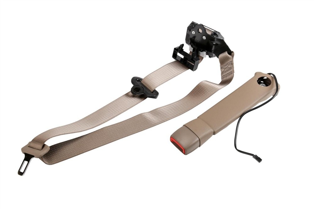 GM Genuine Parts Medium Neutral Driver Seat Belt with Buckle and Retractor