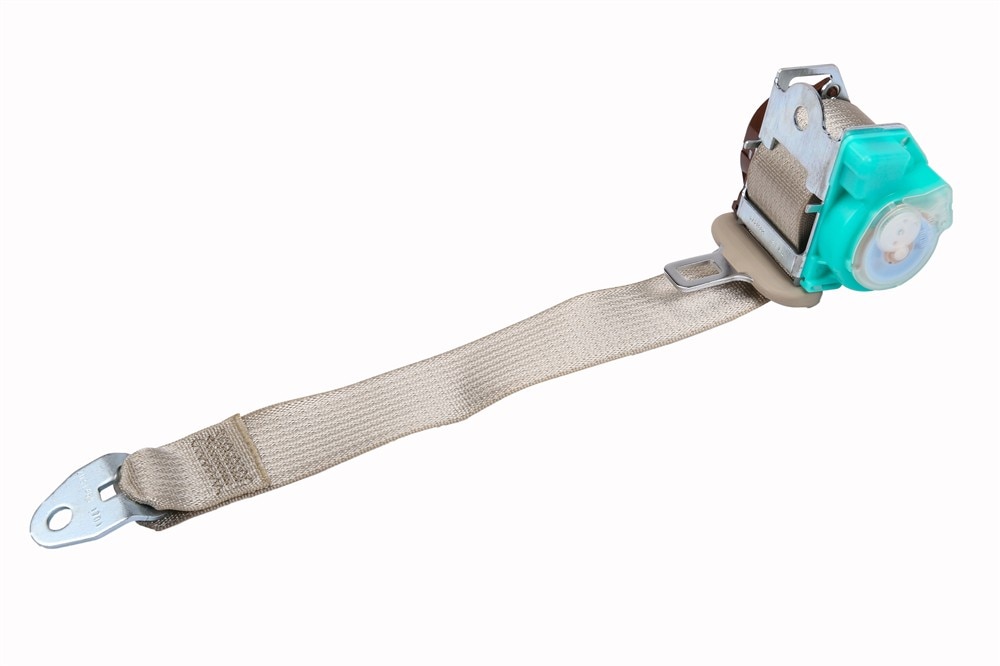 GM Genuine Parts Shale Rear Center Seat Belt with Retractor
