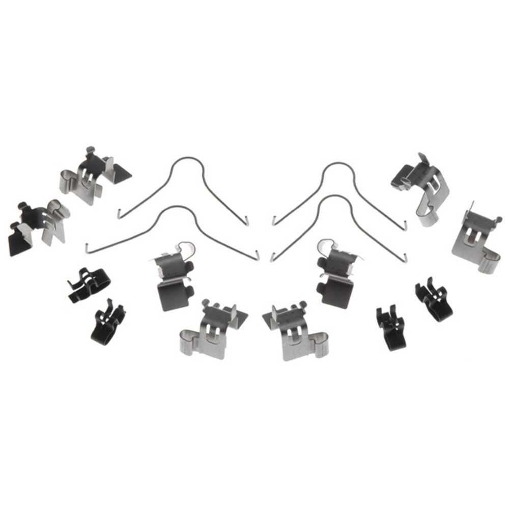 ACDelco Gold Front Disc Brake Caliper Hardware Kit with Clips and Springs