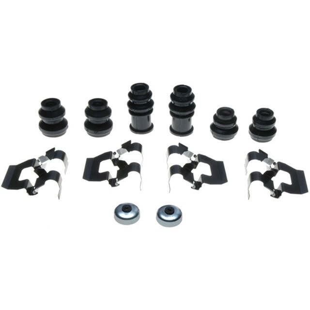 ACDelco Gold Rear Disc Brake Caliper Hardware Kit with Clips, Seals, Bushings, and Caps