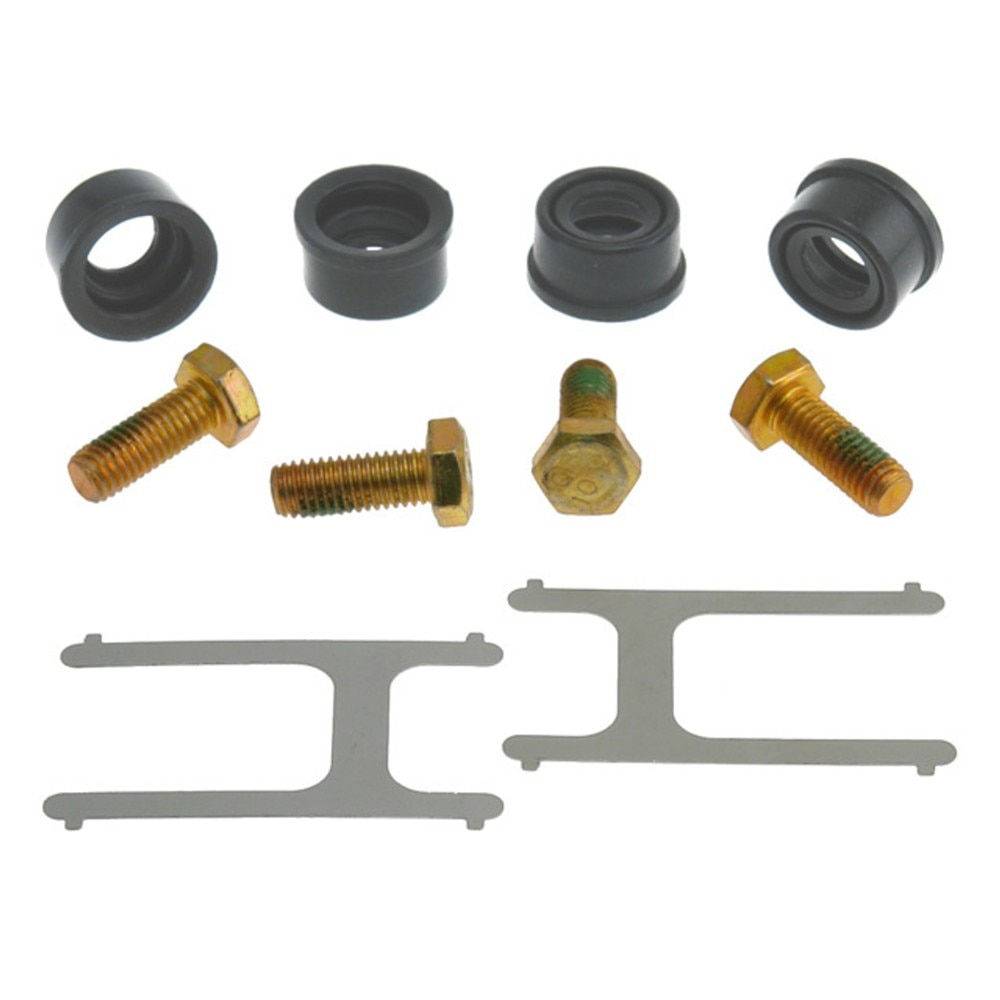 ACDelco Gold Rear Disc Brake Caliper Hardware Kit with Clips, Bushings, and Bolts