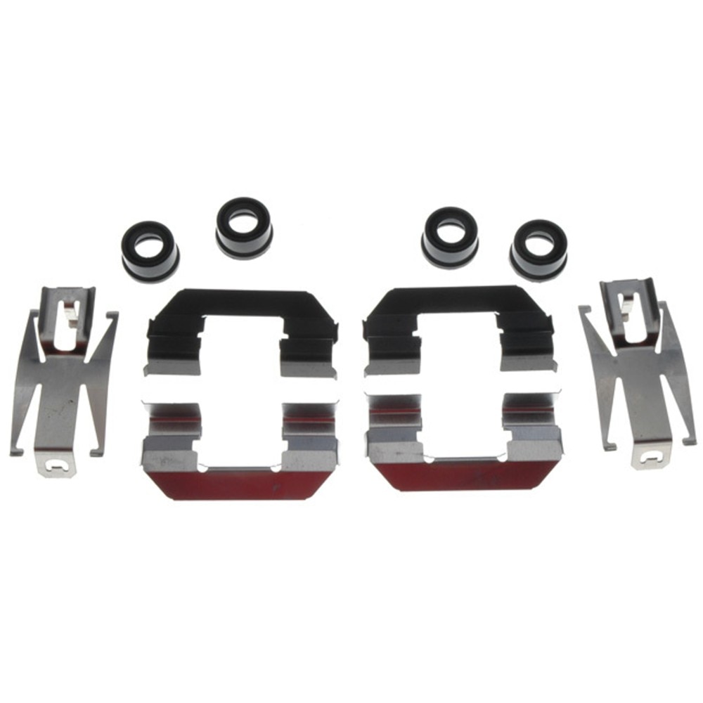 ACDelco Gold Front Disc Brake Caliper Hardware Kit with Clips and Bushings
