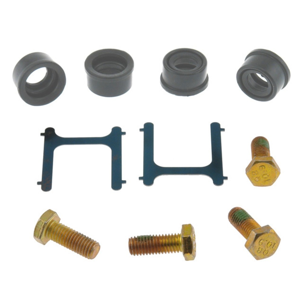 ACDelco Gold Front Disc Brake Caliper Hardware Kit with Clips, Bushings, and Bolts