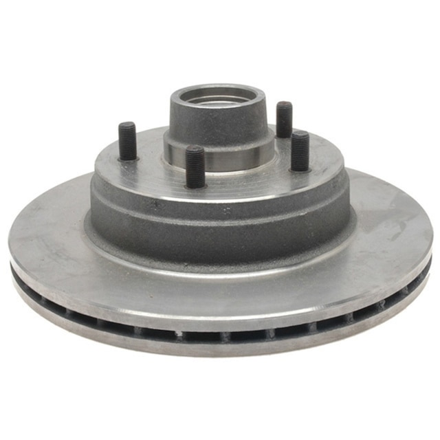 ACDelco Silver Non-Coated Front Disc Brake Rotor and Hub Assembly