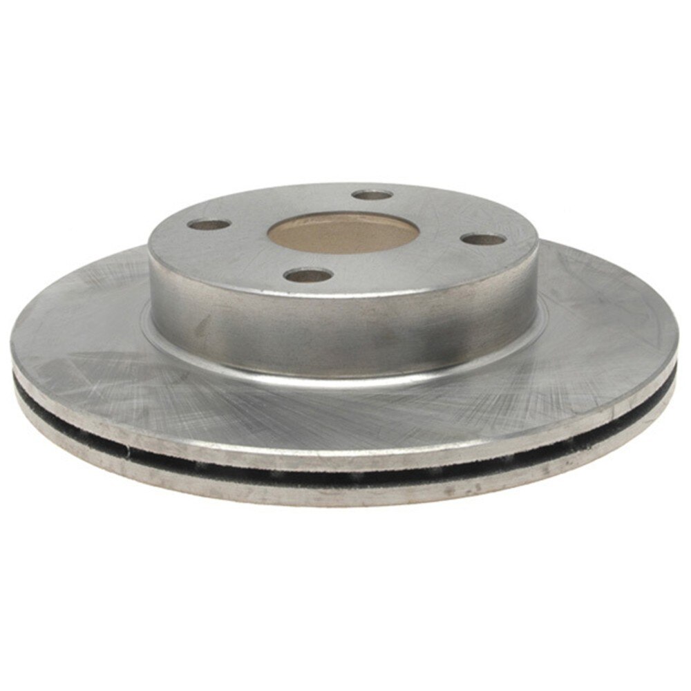 ACDelco Silver Non-Coated Front Disc Brake Rotor