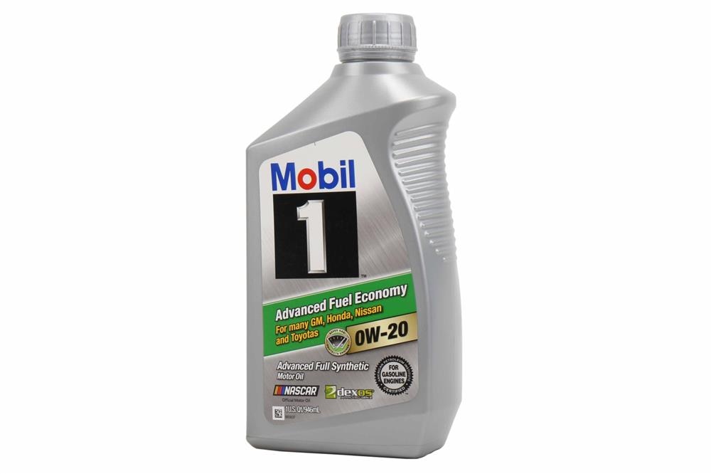 GM Genuine Parts Mobil 1 0W-20 Synthetic Motor Oil - 1 qt