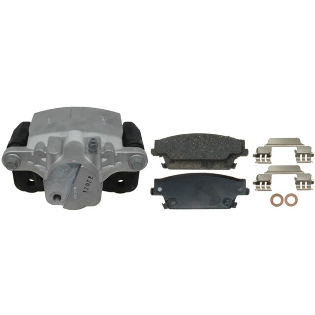ACDelco Gold Rear Passenger Side Disc Brake Caliper Assembly with Ceramic Pads (Loaded Non-Coated), Remanufactured