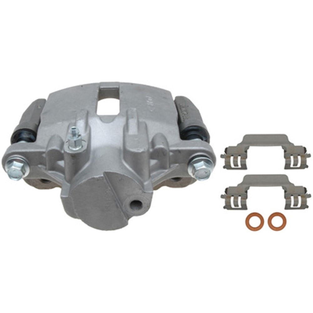 ACDelco Gold Rear Driver Side Disc Brake Caliper Assembly (Friction Ready Non-Coated), Remanufactured