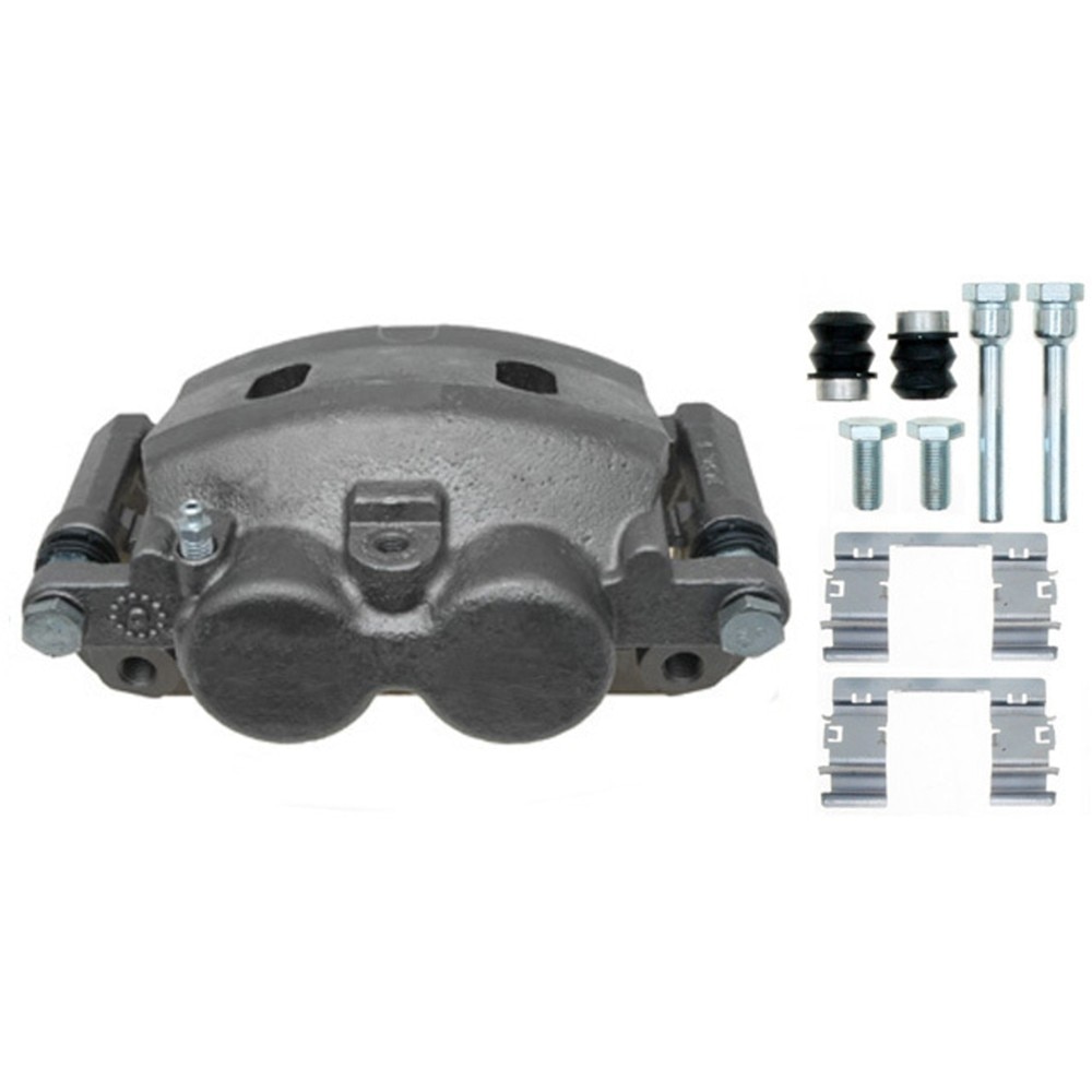 ACDelco Gold Disc Brake Caliper Assembly (Friction Ready Non-Coated), Remanufactured