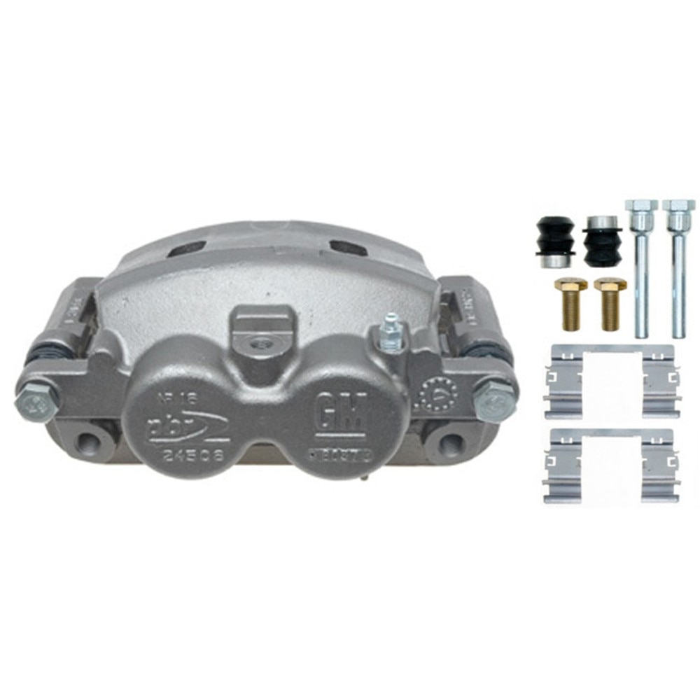 ACDelco Gold Disc Brake Caliper Assembly (Friction Ready Non-Coated), Remanufactured
