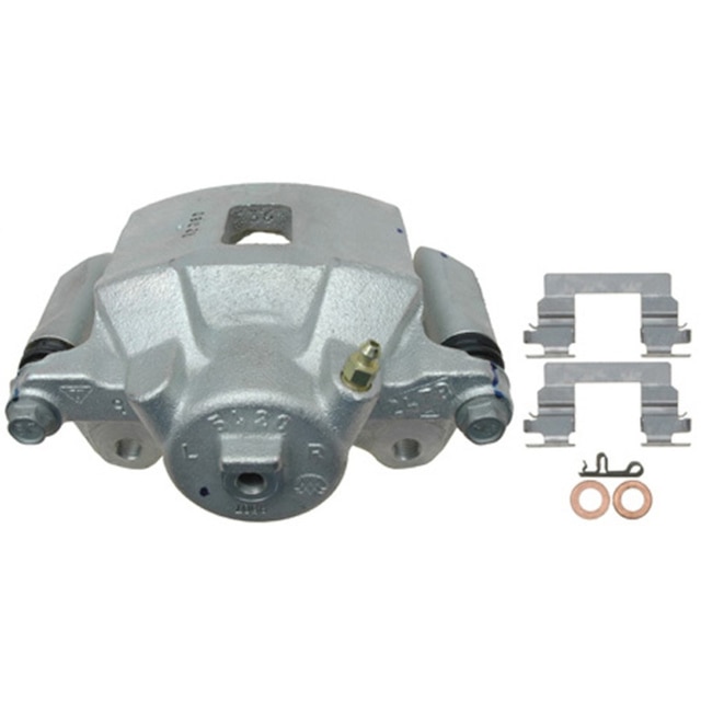ACDelco Gold Front Passenger Side Disc Brake Caliper Assembly (Friction Ready Non-Coated), Remanufactured
