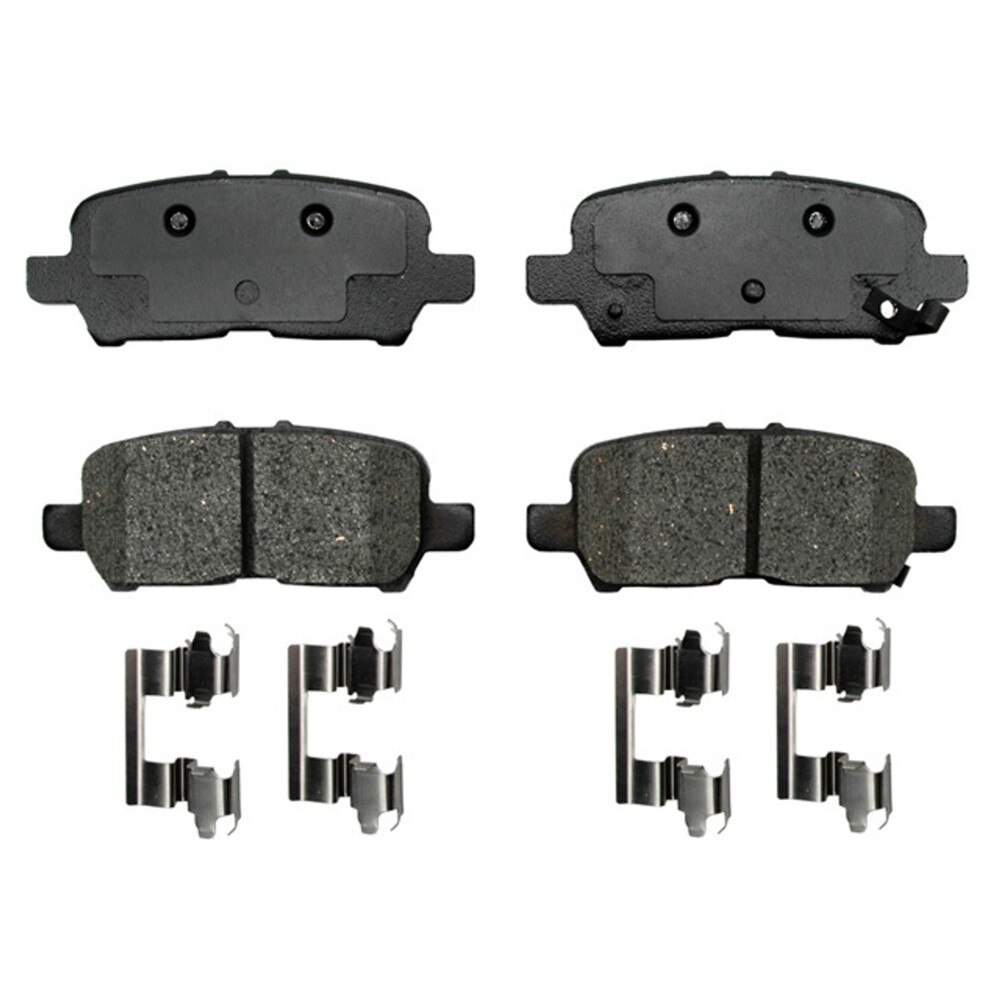 ACDelco Gold Semi-Metallic Rear Disc Brake Pad Set