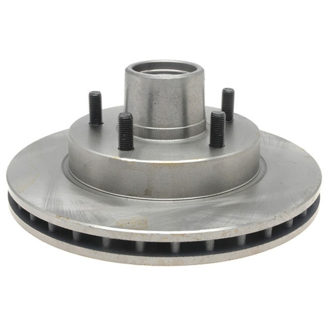 ACDelco Silver Non-Coated Front Disc Brake Rotor and Hub Assembly