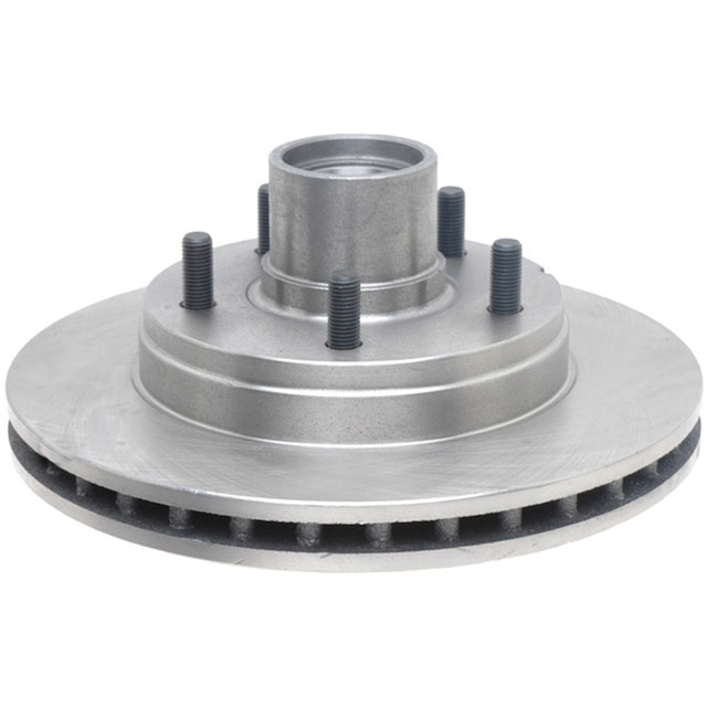 ACDelco Silver Non-Coated Front Disc Brake Rotor and Hub Assembly