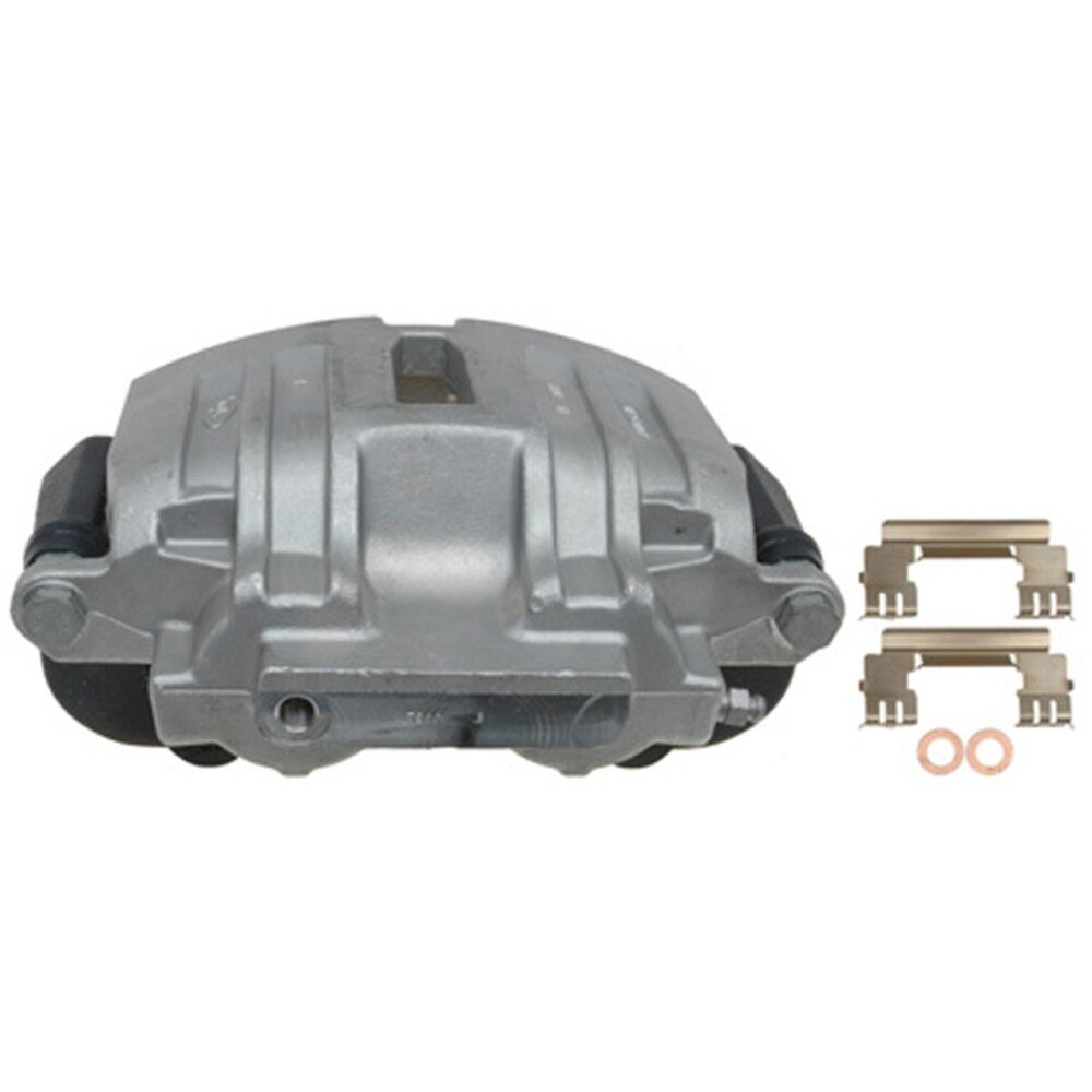 ACDelco Gold Front Driver Side Disc Brake Caliper Assembly (Friction Ready Non-Coated), Remanufactured
