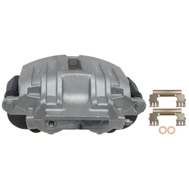 ACDelco Gold Front Driver Side Disc Brake Caliper Assembly (Friction Ready Non-Coated), Remanufactured
