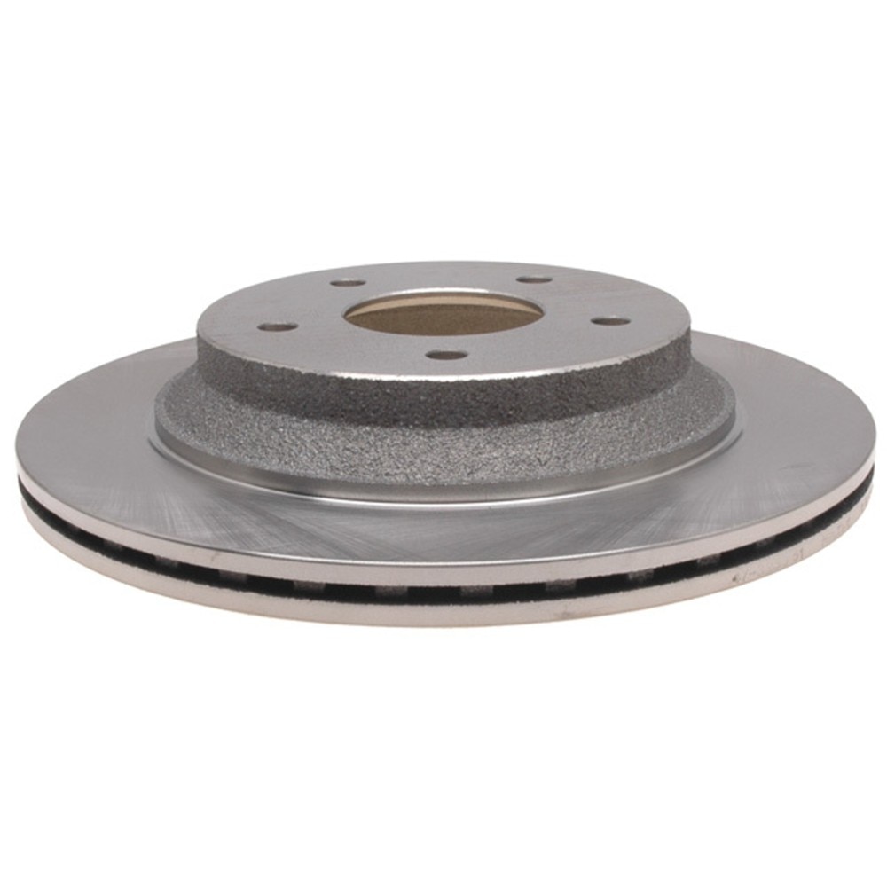 ACDelco Silver Non-Coated Front Disc Brake Rotor
