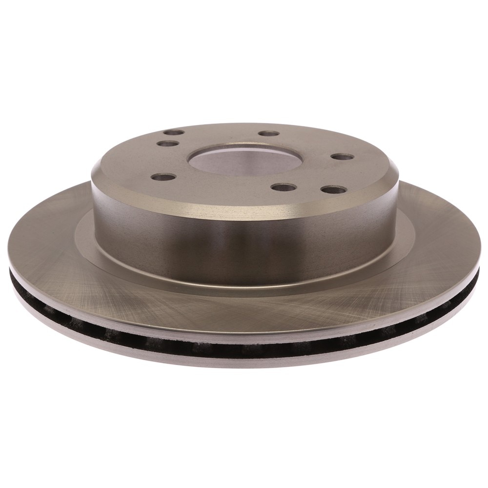 ACDelco Silver Non-Coated Rear Disc Brake Rotor