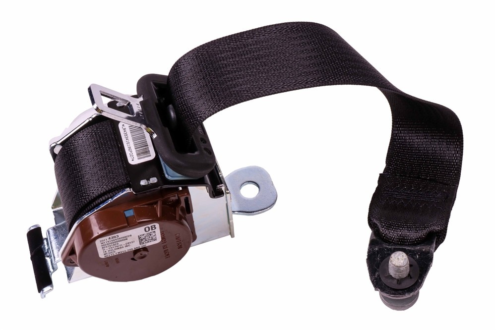 GM Genuine Parts Jet Black Rear Seat Belt with Retractor