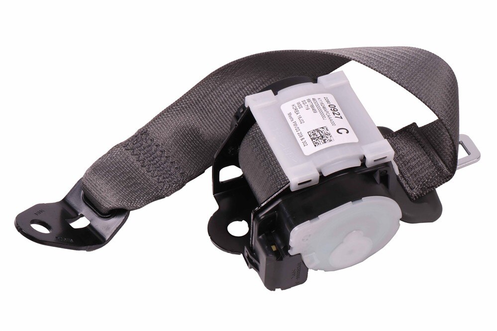 GM Genuine Parts Titanium Rear Driver Side Center Seat Belt with Retractor
