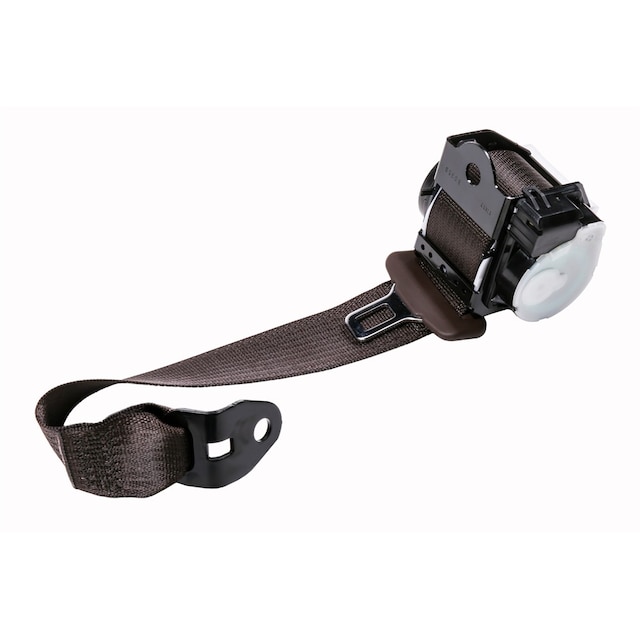 GM Genuine Parts Brownstone Rear Driver Side Center Seat Belt with Retractor