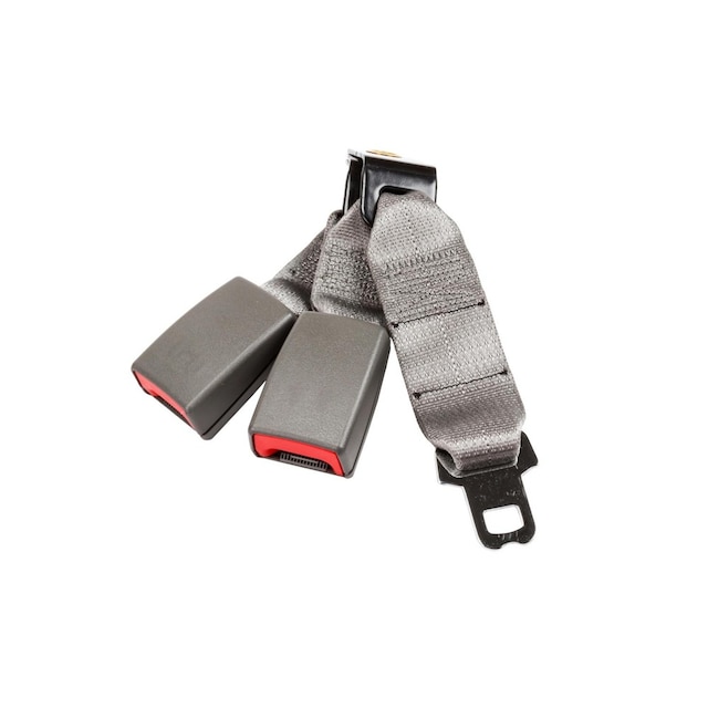 GM Genuine Parts Medium Dark Pewter II Rear Seat Belt with Buckle