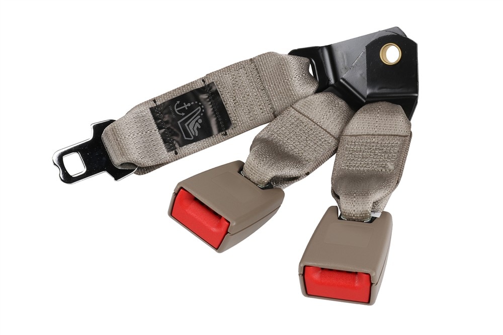 GM Genuine Parts Medium Neutral Rear Seat Belt with Buckle