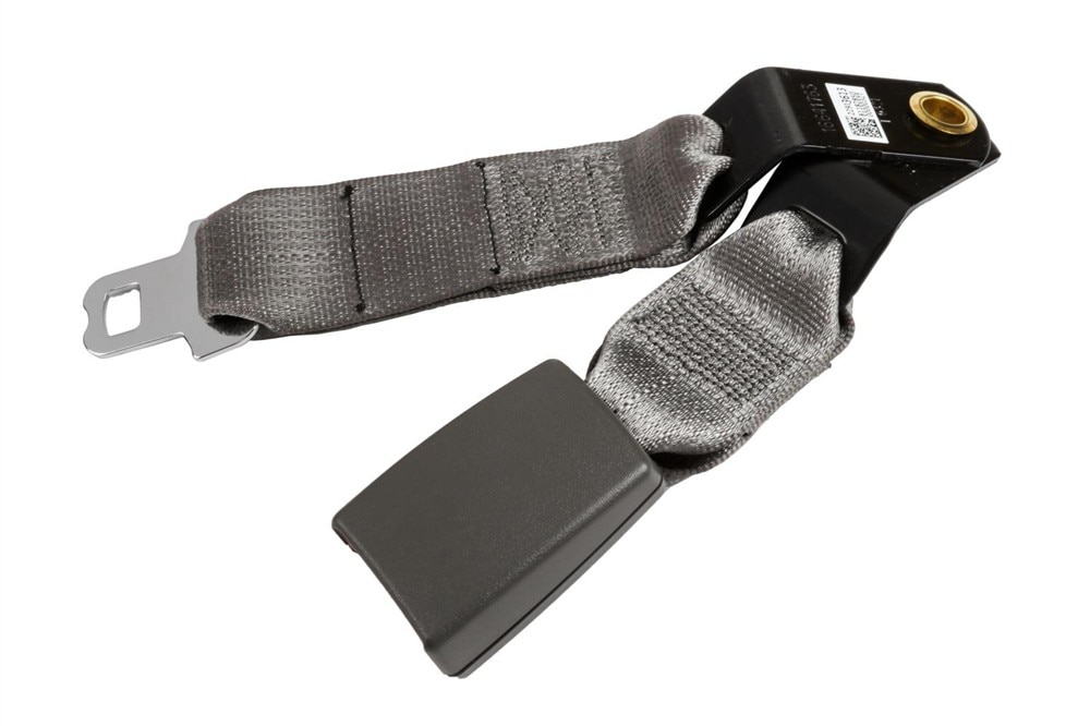 GM Genuine Parts Medium Dark Pewter II Rear Seat Belt with Buckle