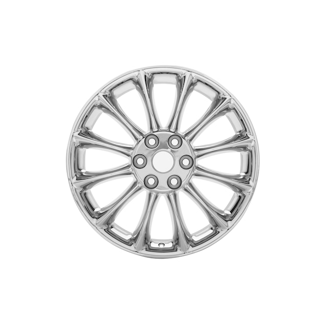 20x7.5-Inch Aluminum 12-Spoke Wheel in Chrome | 19300912 | GMC Accessories
