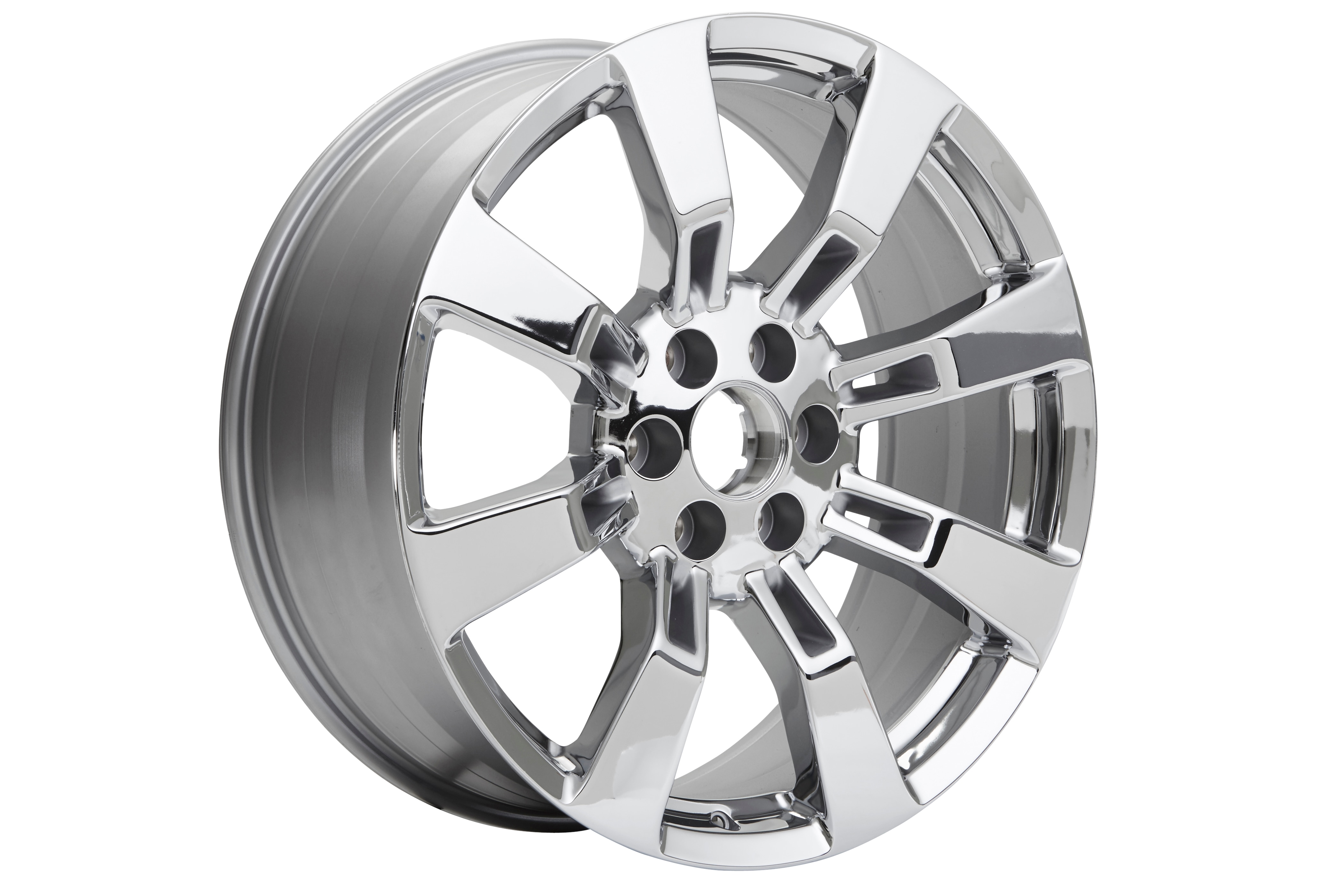22x9-Inch Aluminum 8-Spoke Wheel in Chrome | 19300989 | Chevrolet