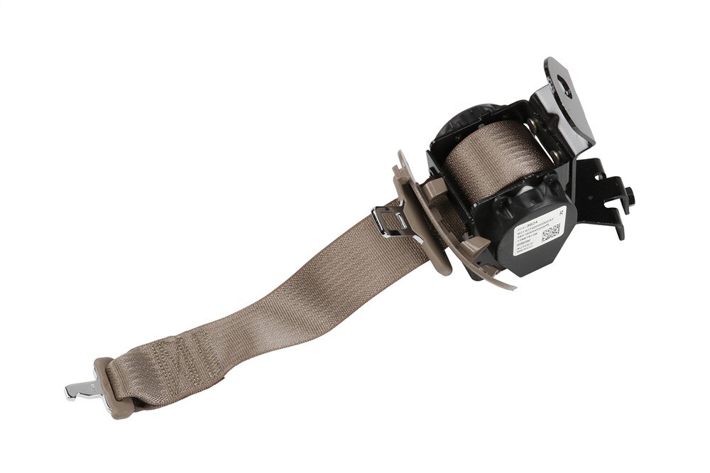 GM Genuine Parts Medium Neutral 4th Row Passenger Side Seat Belt with Retractor