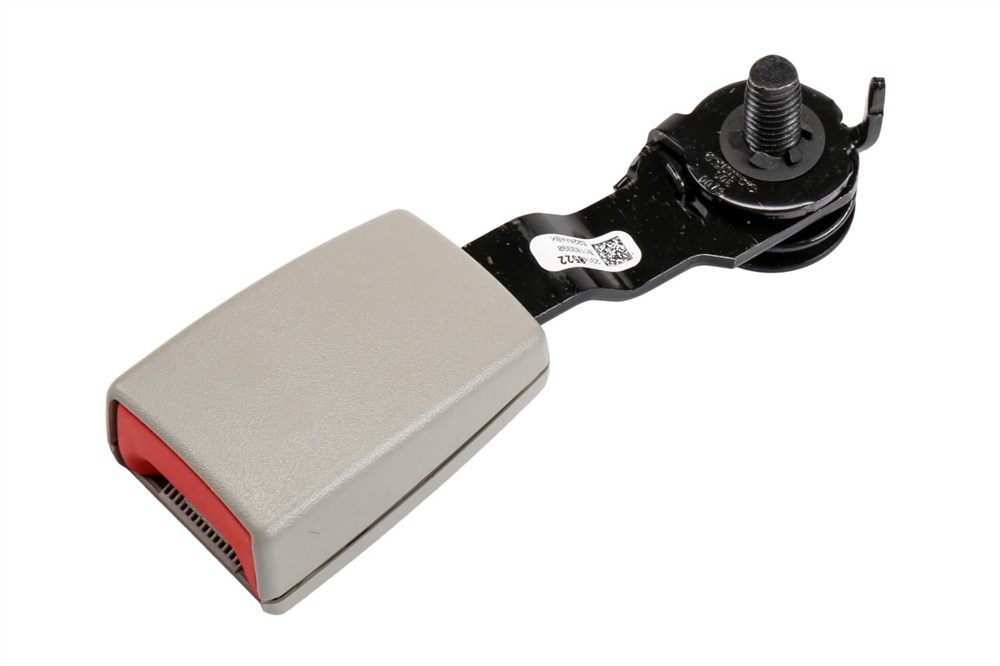 GM Genuine Parts Light Titanium Rear Passenger Side Seat Belt with Buckle