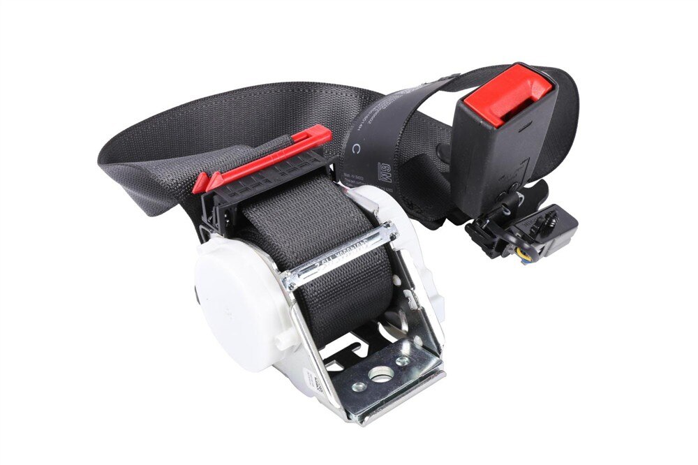 GM Genuine Parts Jet Black Rear Center Seat Belt with Retractor