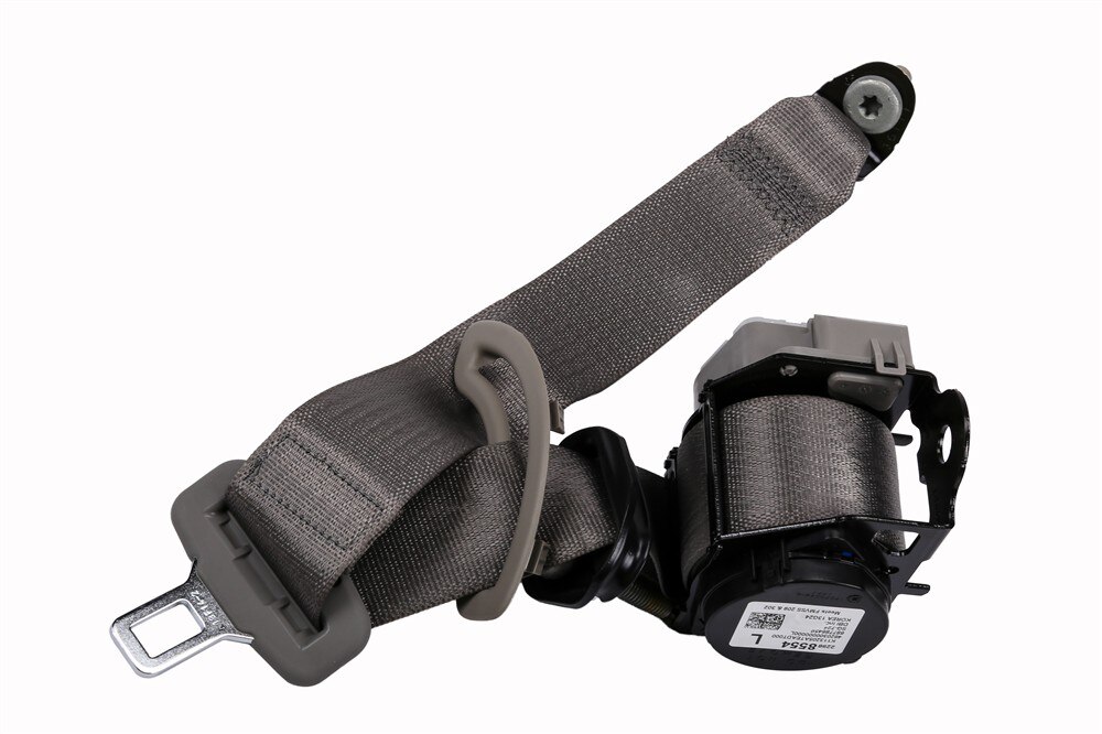 GM Genuine Parts Medium Titanium Rear Driver Side Seat Belt with Retractor