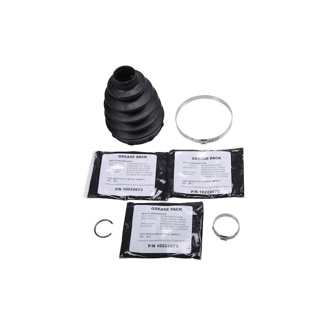 GM Genuine Parts Rear Wheel Half-Shaft Outer Constant Velocity (CV) Boot Kit with Clamps and Ring
