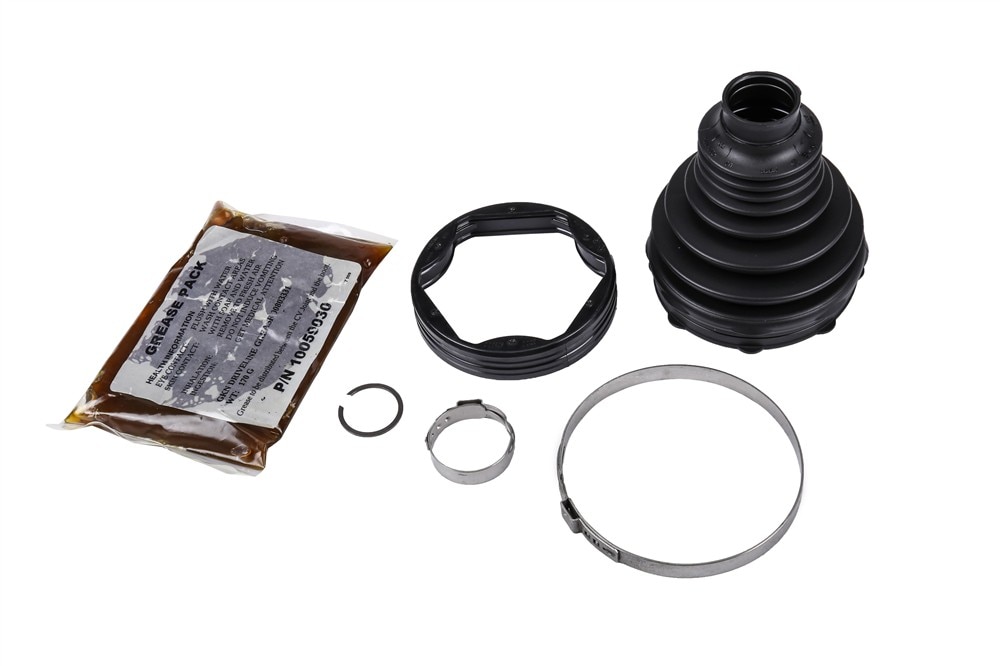 GM Genuine Parts Rear Wheel Half-Shaft Tri-Pot Boot Kit with Bushing, Clamps, and Ring