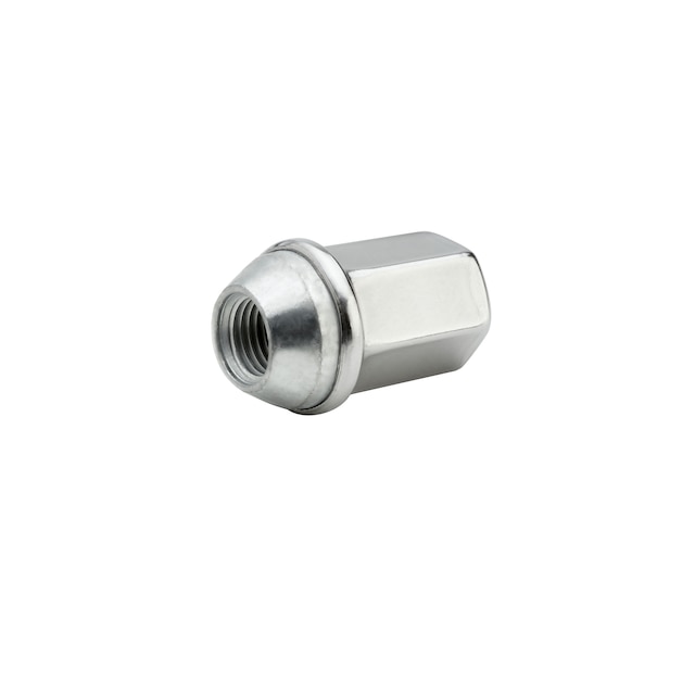 One Lug Nut in Stainless Steel