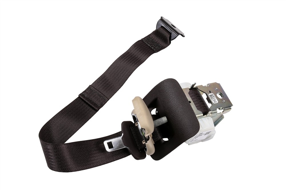 GM Genuine Parts Cocoa Driver Side 3rd Row Seat Belt with Retractor